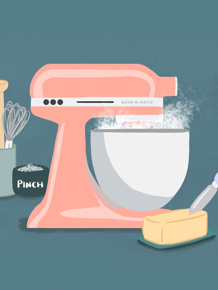 Baking Day In The Kitchen