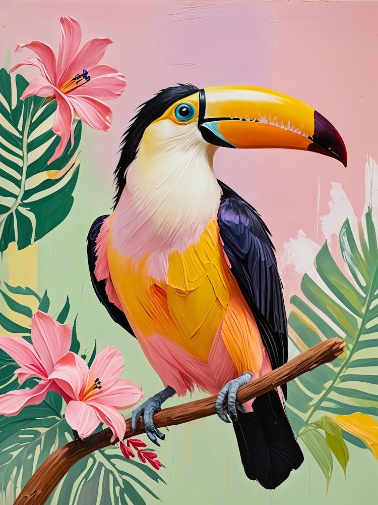 Tropical Rainbow Toucan no4