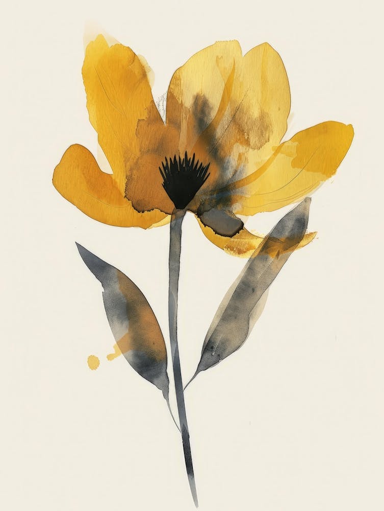 Yellow Poppy 1