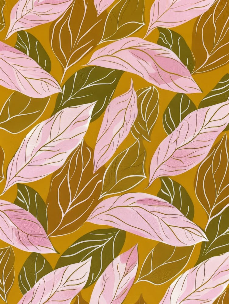 Pink Leaves 1