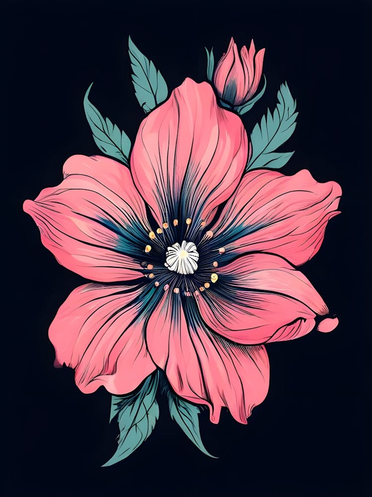 Pink Flower 11