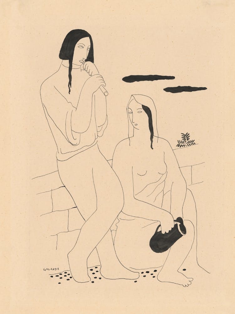 Lovers (Song Pastorale), Mikuláš Galanda