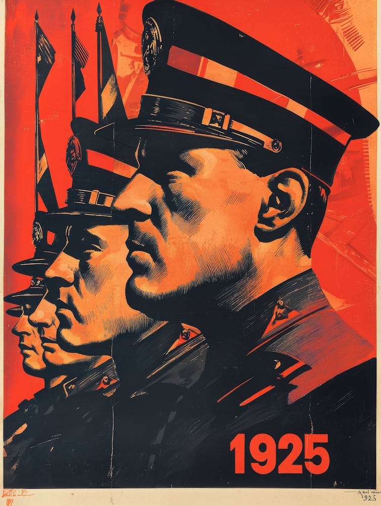 Aihrgdesign A Vintage Political Propaganda Style Poster From 9