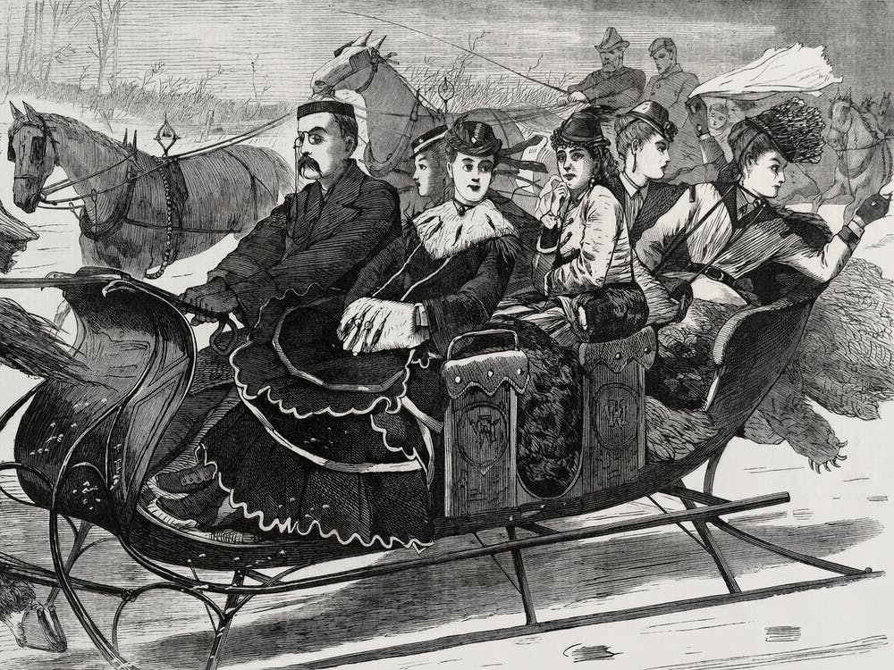 Christmas Belles (1869), Winslow Homer