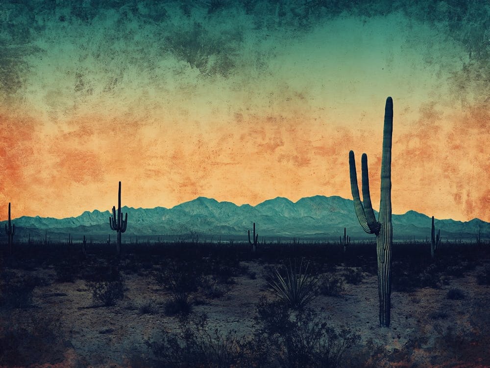 Sunset In The Desert 3