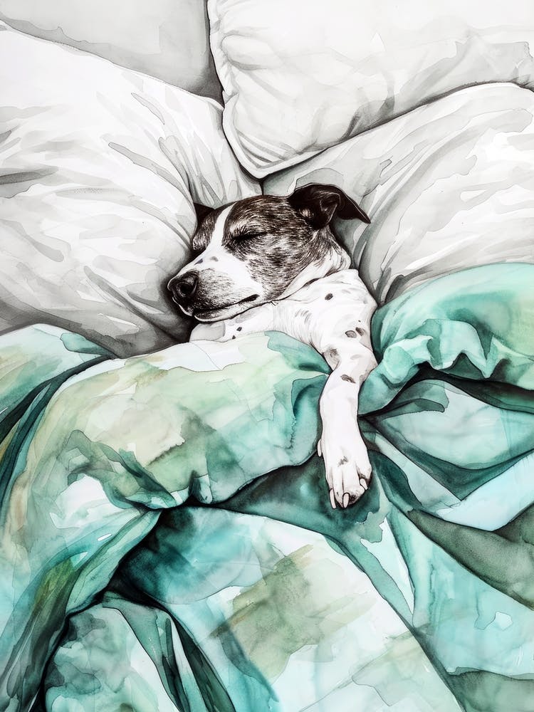 Dog In Bed animal Dog's life