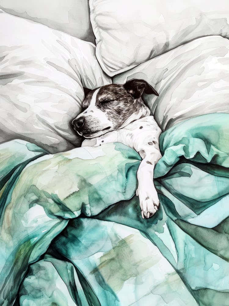 Dog In Bed animal Dog's life