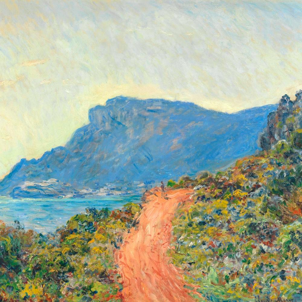 Clude Monet La Corniche Monaco