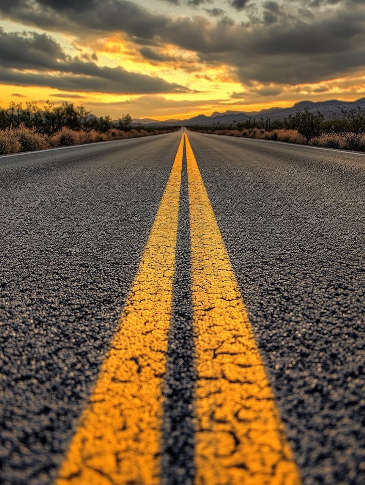 Road At Sunset 2
