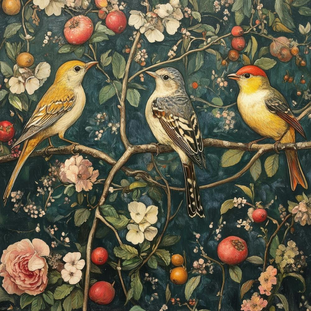 Birds In A Tree Art 23