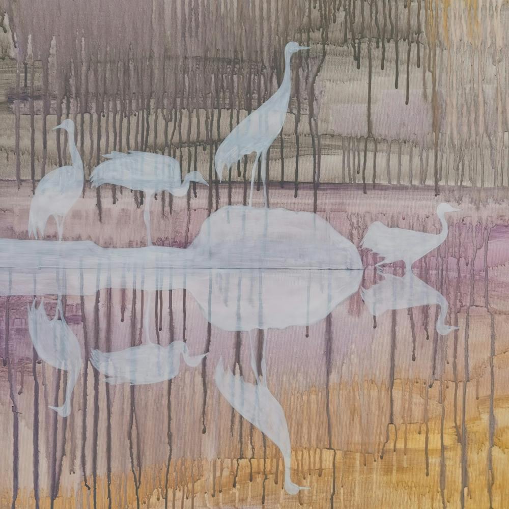 Birds In The Water