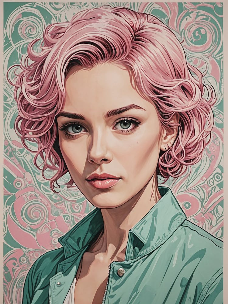 Pink Haired Girl