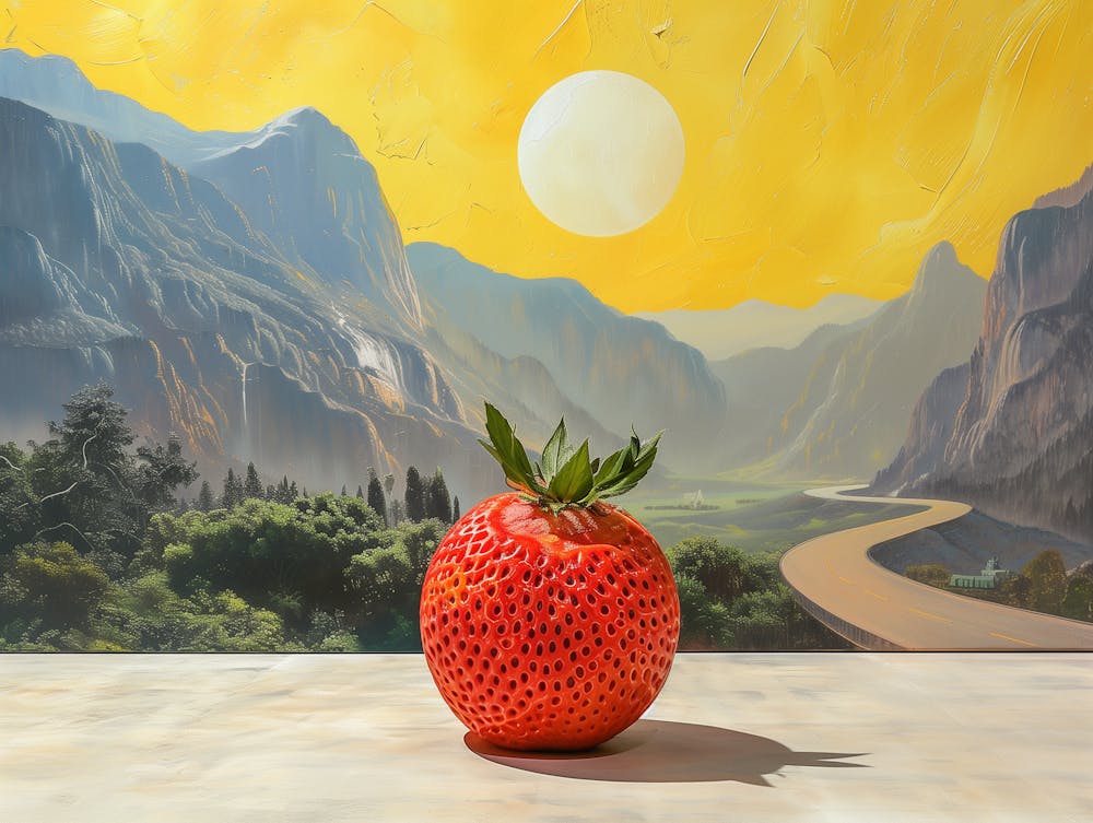 Strawberry In The Sun
