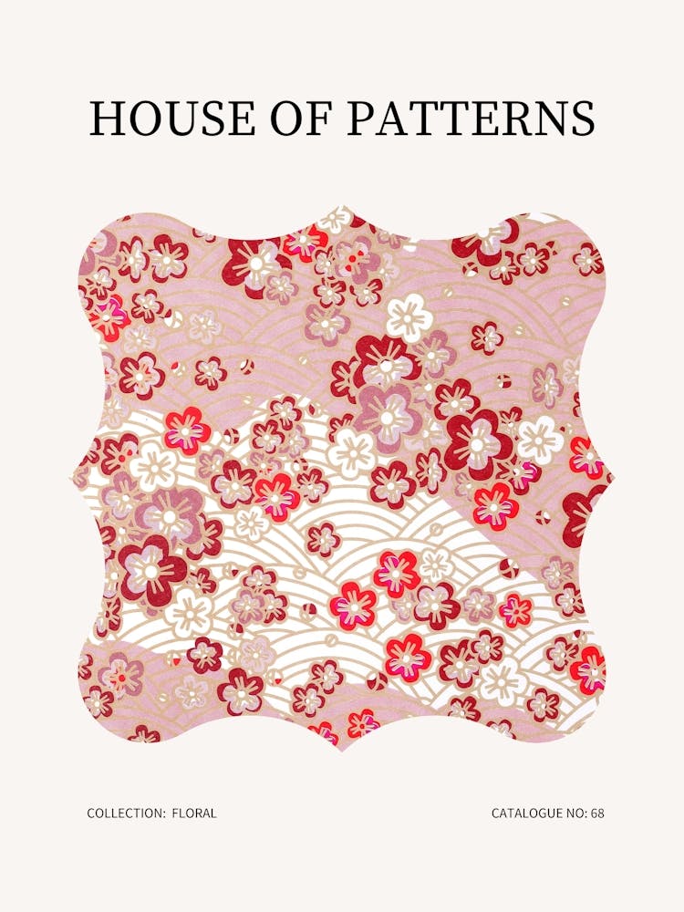 Floral Pattern Poster 68