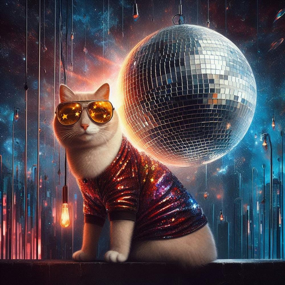 Disco Cat 2