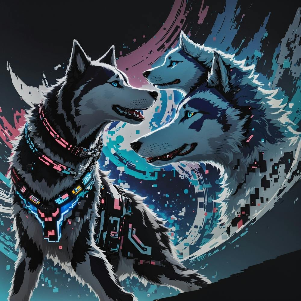 Sci-Fi Huskies