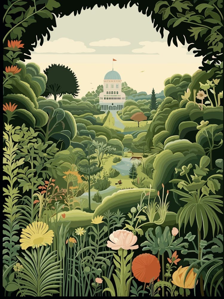 San Diego Botanic Garden Usa Henri Rousseau Style 6
