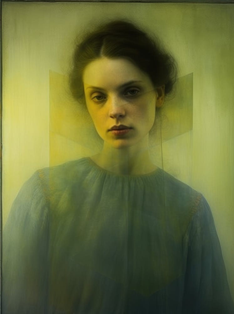 'The Girl In The Blue Dress'