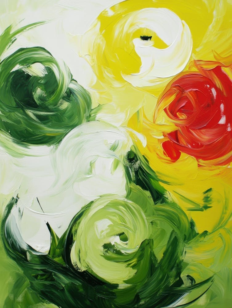 Abstrakte Rosen 5