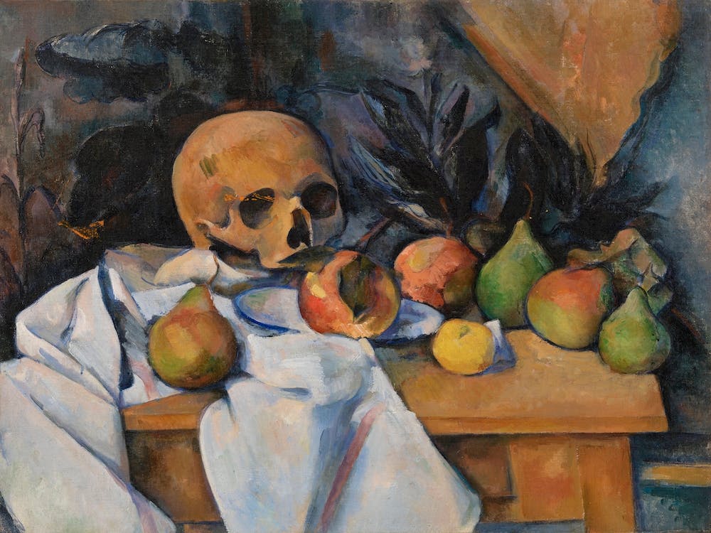 Still Life With Skull, Paul Cézanne