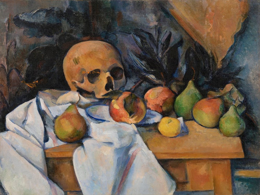 Still Life With Skull, Paul Cézanne
