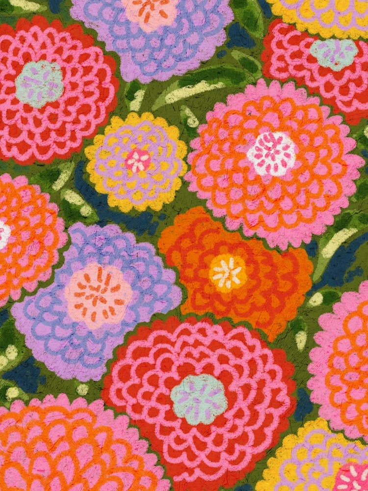 Zinnia Flowers