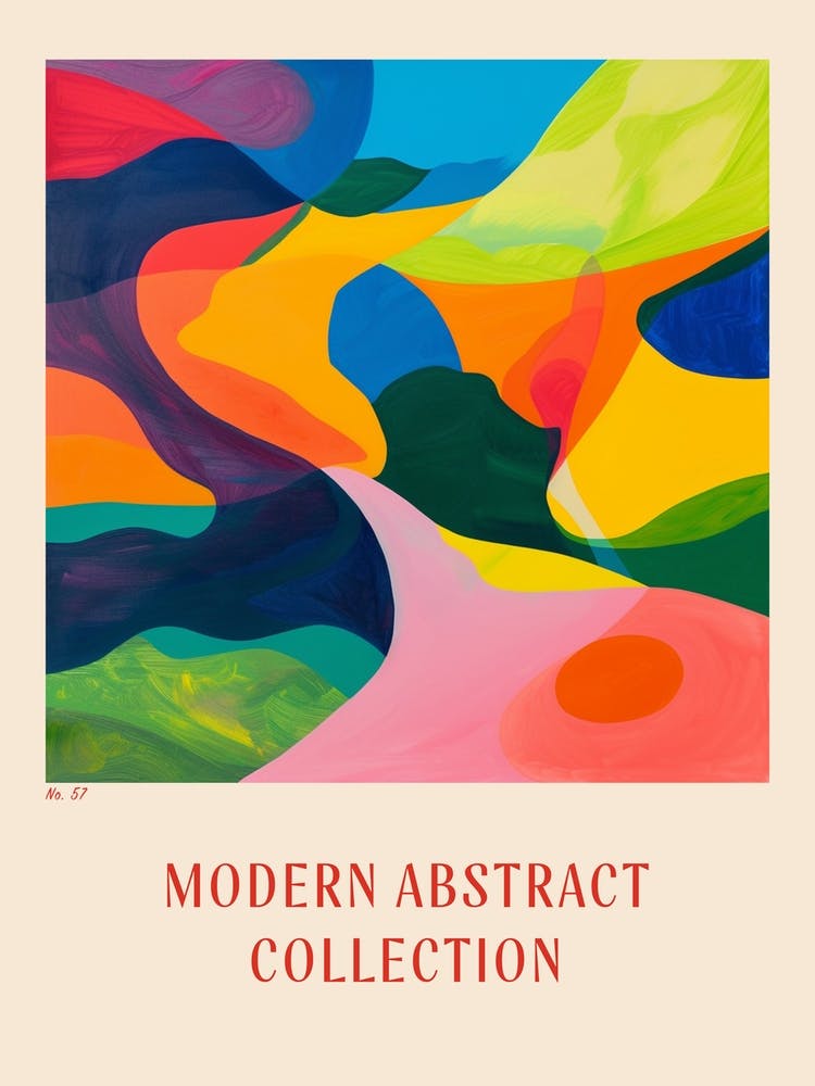 Modern Abstract Collection Poster 57