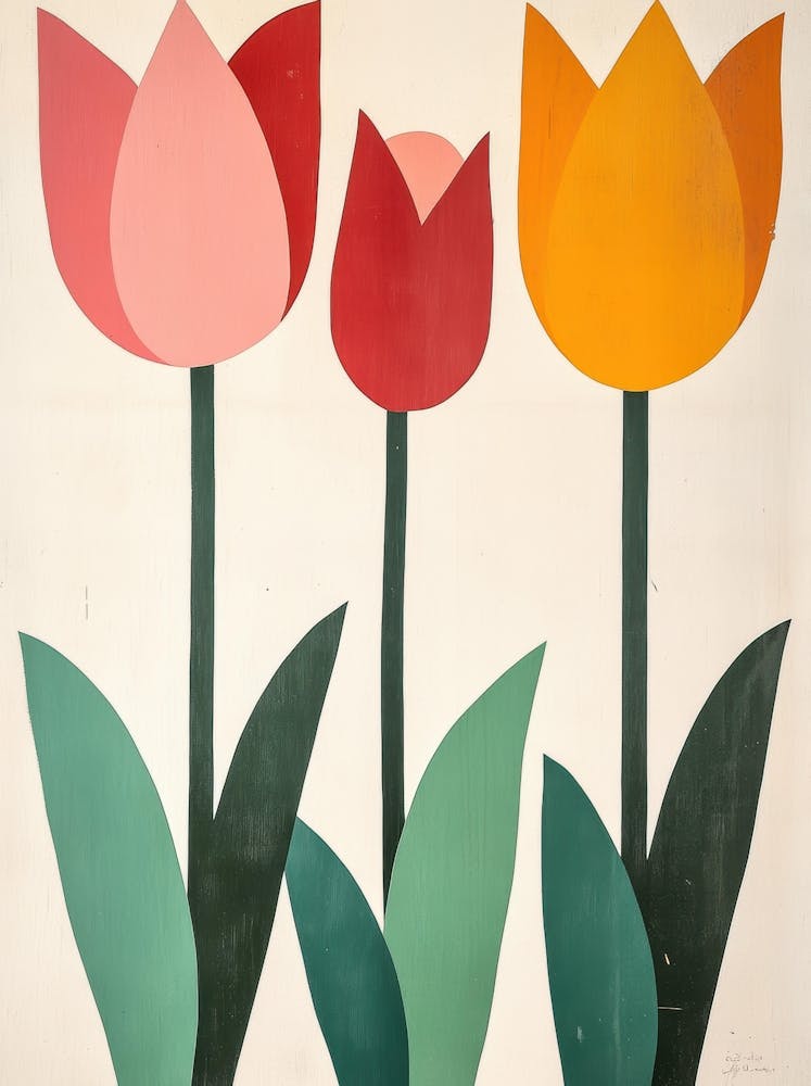 Three Tulips 1