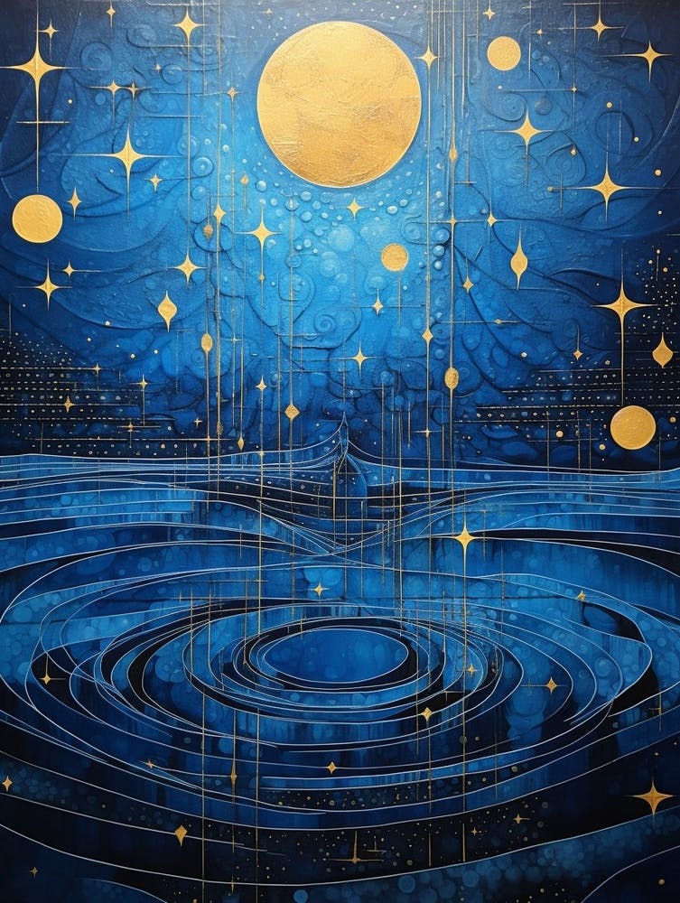 Celestial Geometric Illustration 1