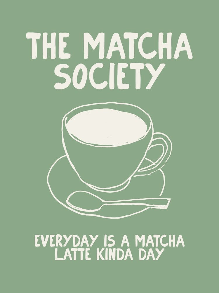 Matcha Society Mint Green