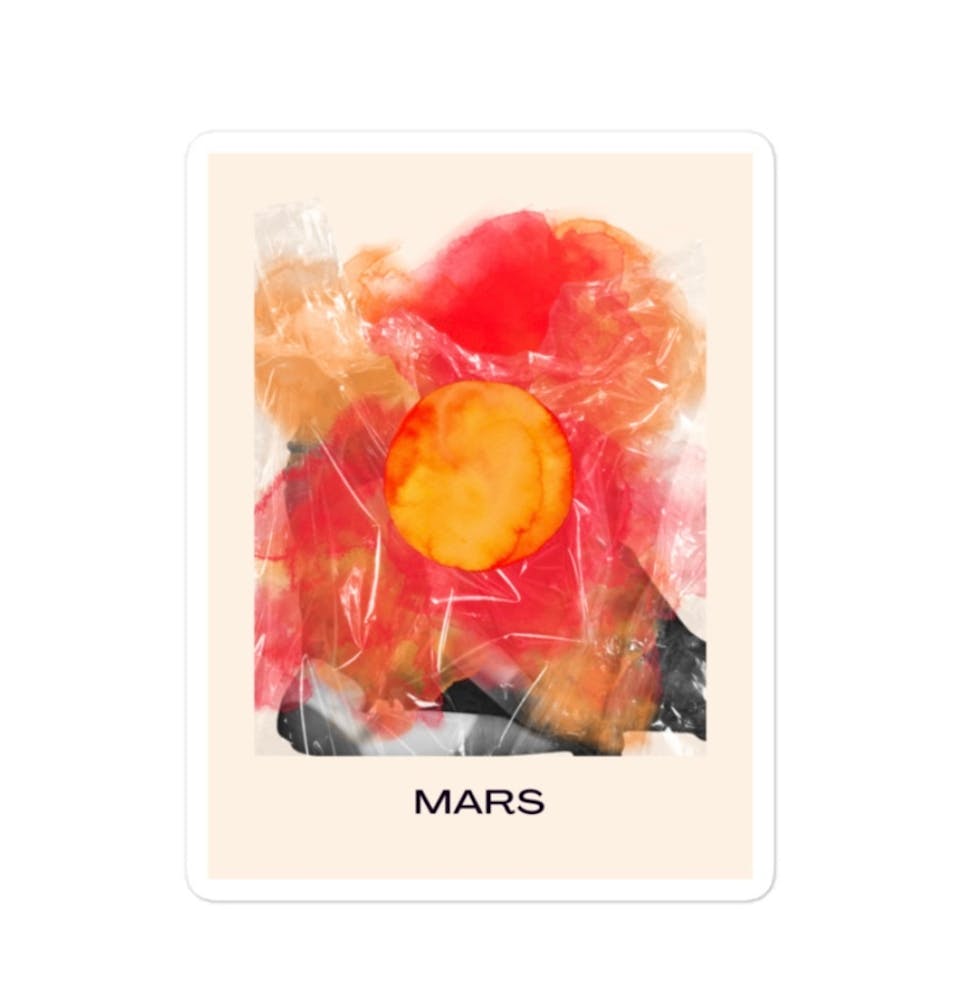 Mars Tarotkarte
