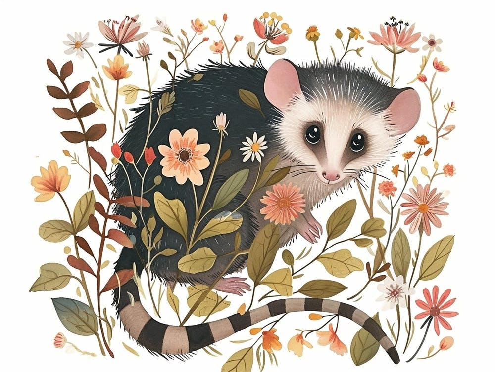 Little Floral Opossum 4