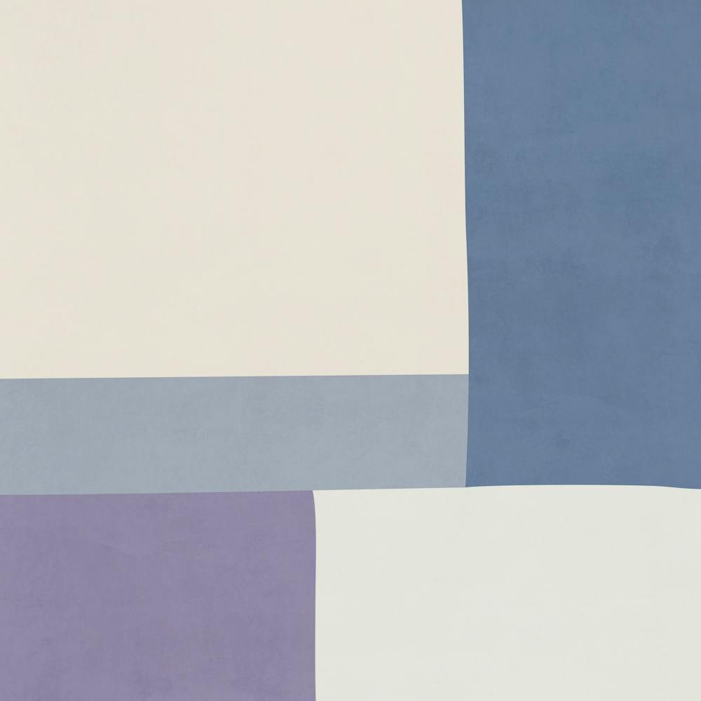 Minimalist Abstract Geometries - Blue 04