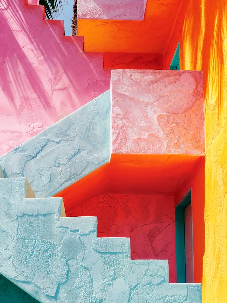 California Dreaming - Lebendige Treppe L.A