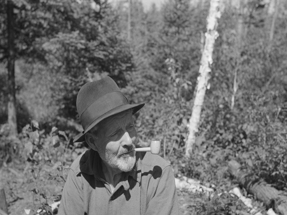 Untitled Photo, Possibly Related To Old Mining Prospector Near Winton, Minnesota By Russell Lee