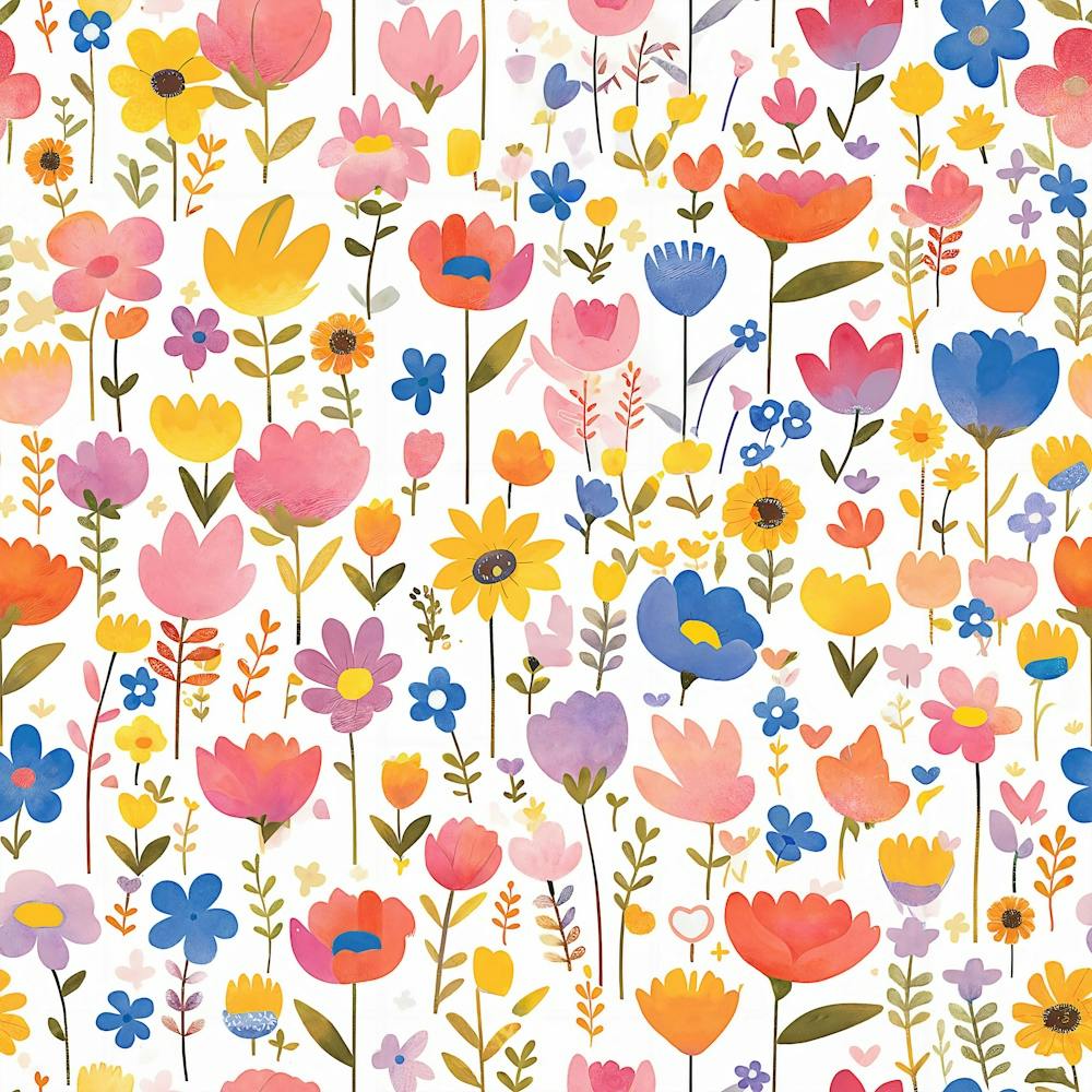 Watercolor Floral Pattern