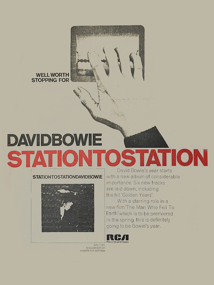 David Bowie Station To Station