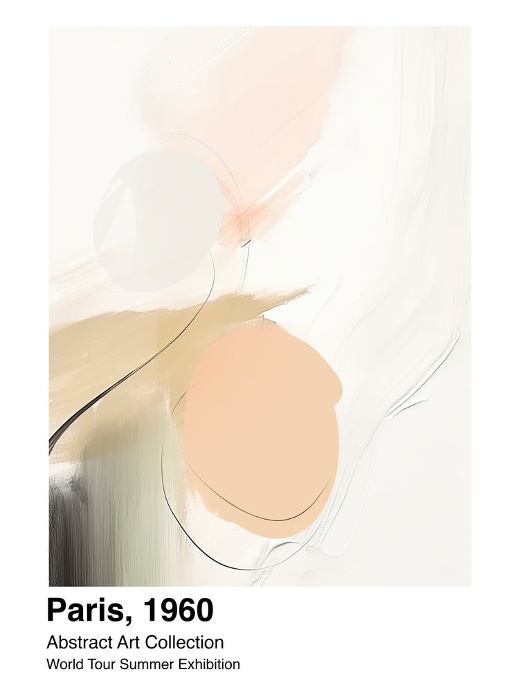 World Tour Exhibition, Abstract Art, Paris, 1960 10