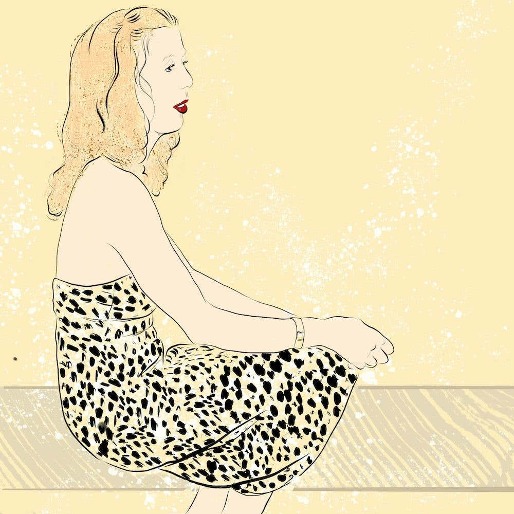 Vintage Fashion Portrait