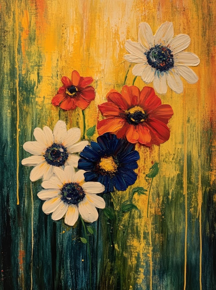 Daisies In A Vase 49