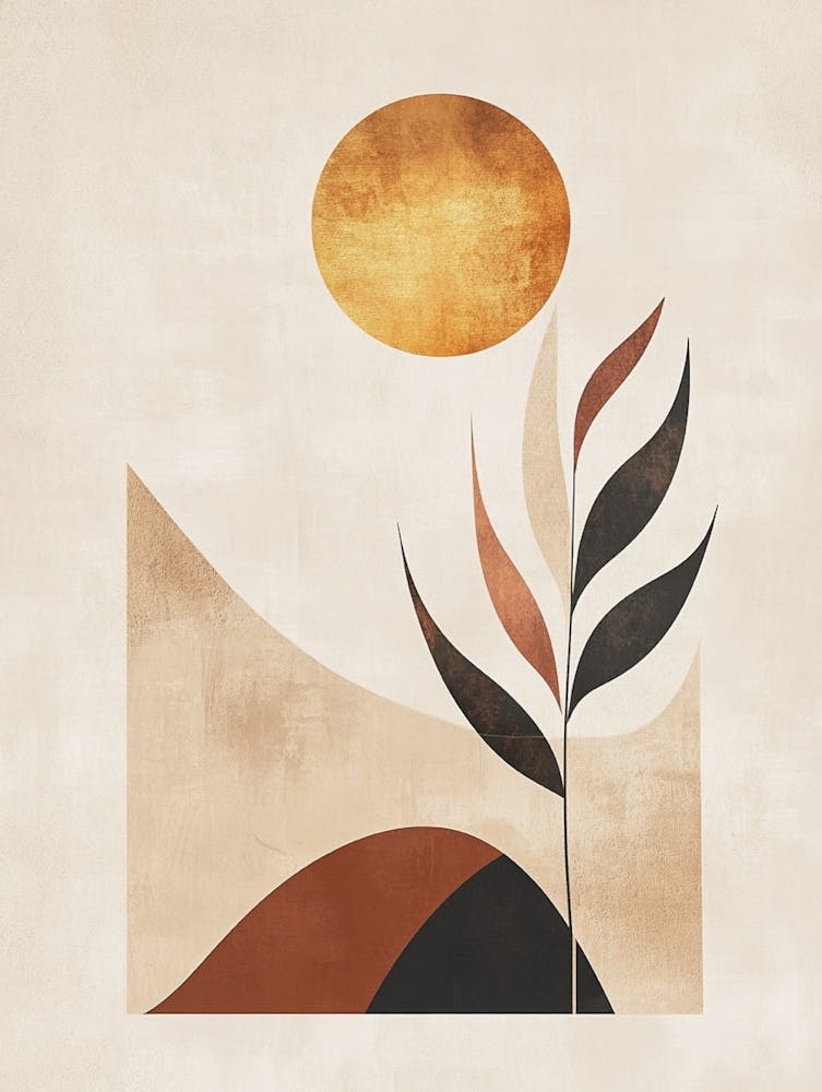 Abstract Landscape Canvas Print