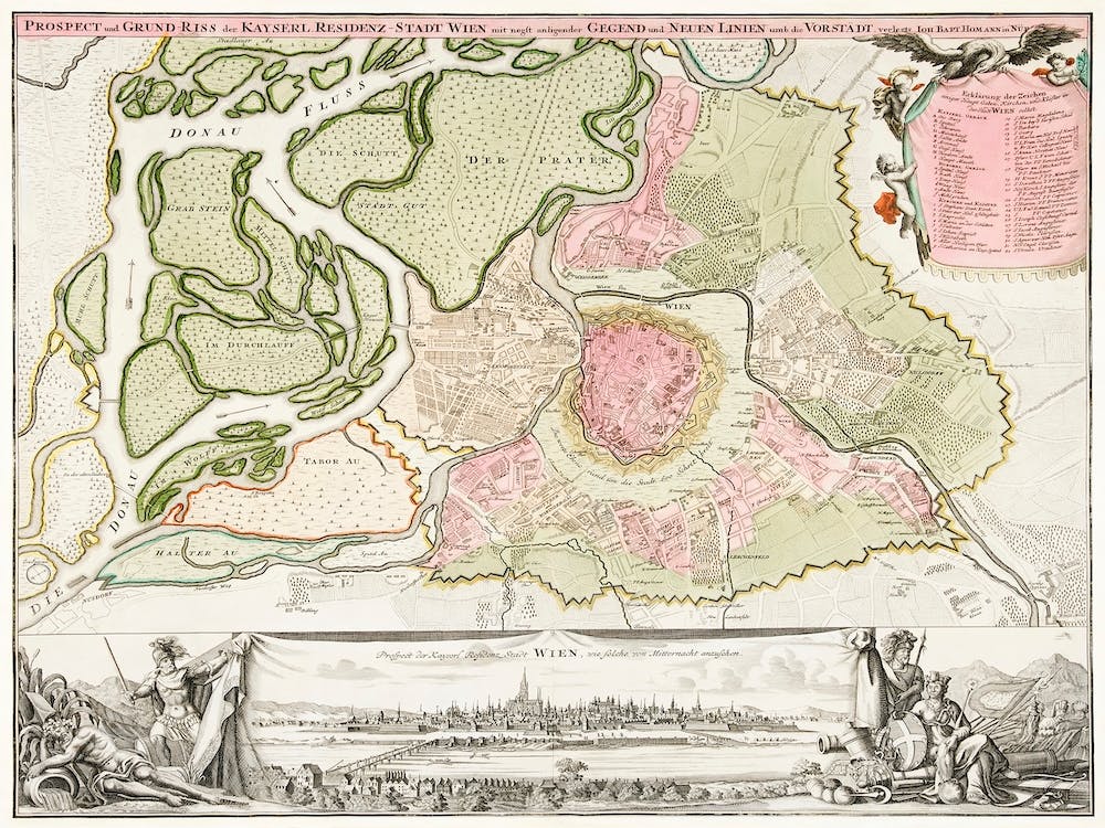 Map Of Vienna