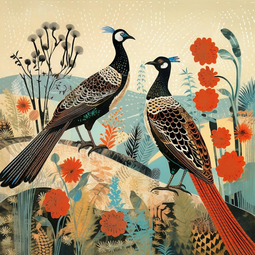 Bird In Nature Pheasant 7