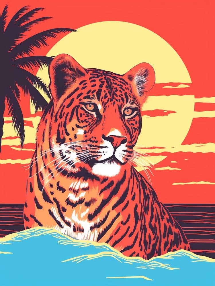 Leopard At Sunset Colour Pop