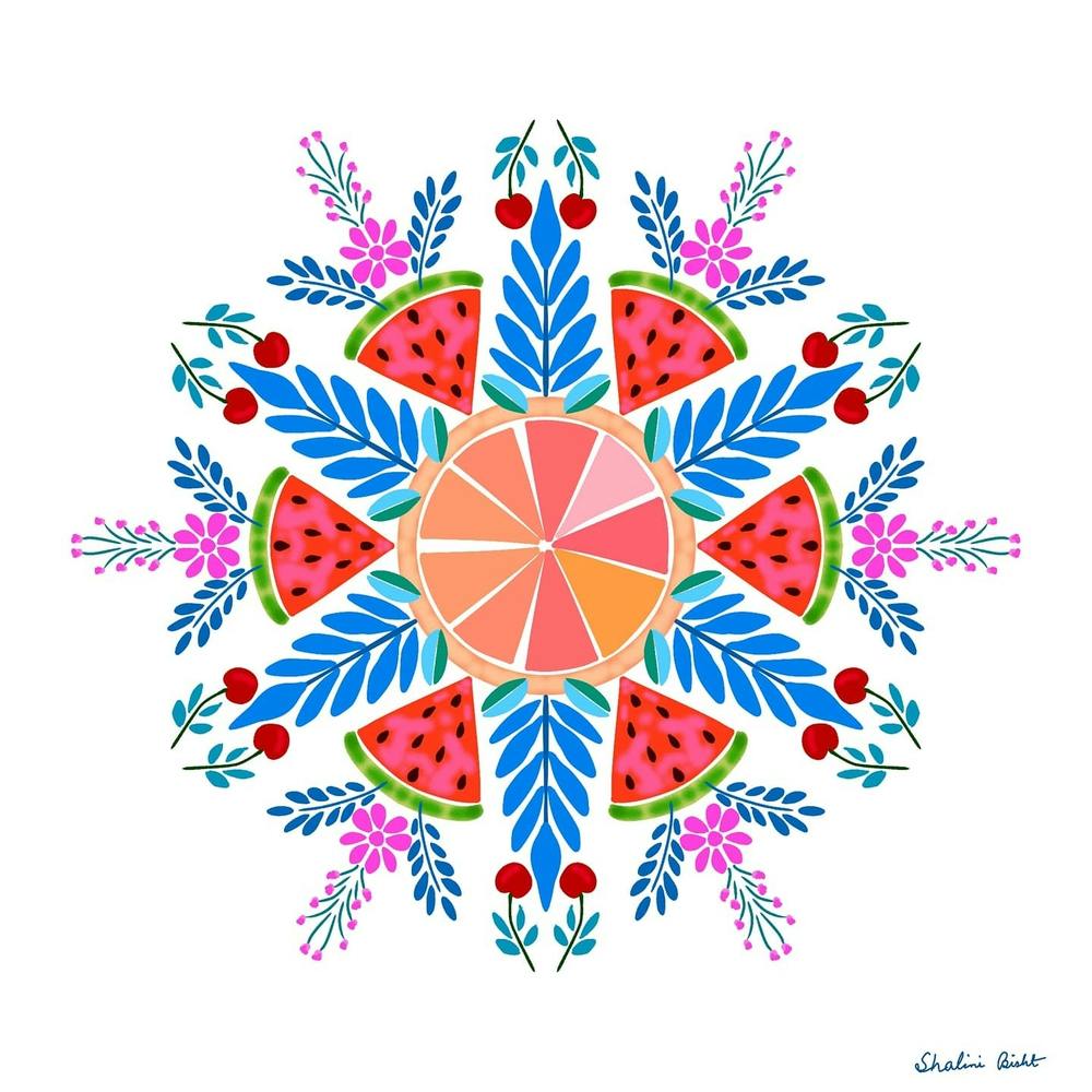 Watermelon Mandala
