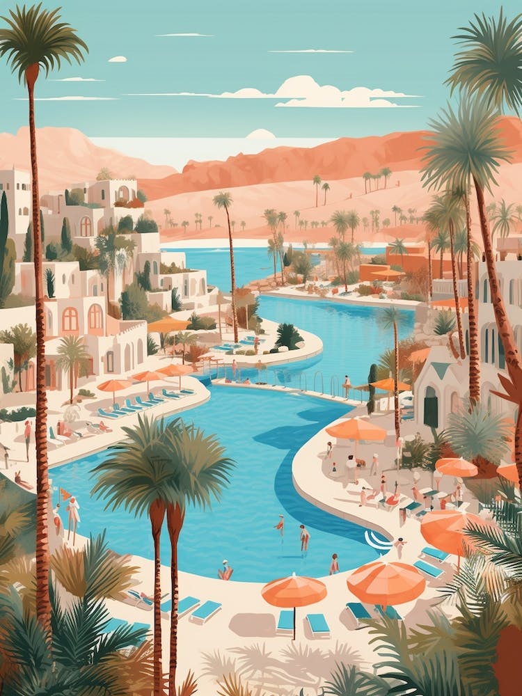 Sharm El Sheikh Egypt 2 Illustration