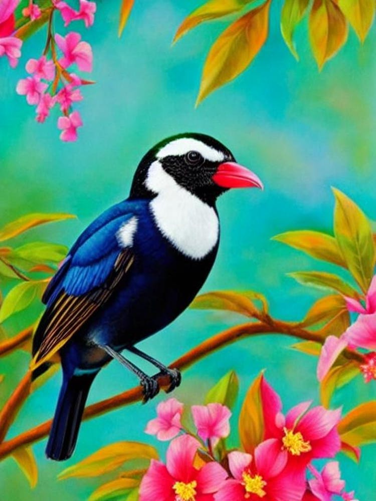 Magpie Tropical bird