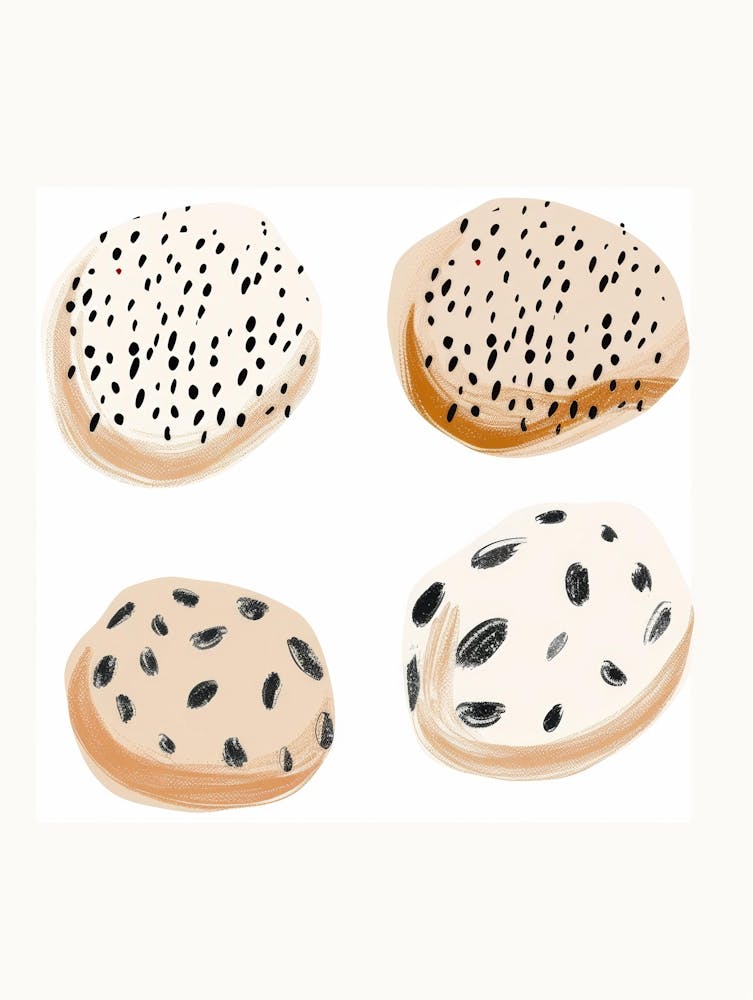 Black And White Polka Dots