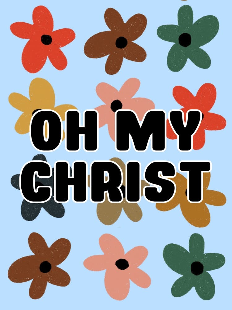 Oh My Christ Coloré