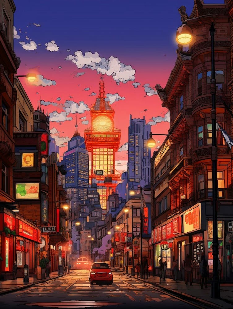 London Pixel Art 2